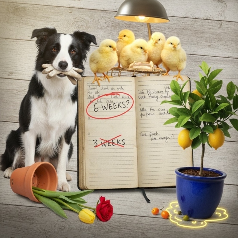 The Time-Warp, Nerves, and Hitting 50/50 The Great Two-Week Misplacement